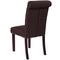 Merrick Lane Falmouth Upholstered Parsons Chair with Nailhead Trim